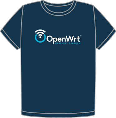 OpenWrt friends organic t-shirt