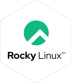 Rocky Linux White sticker