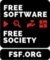 Free Software & Free Society polo - Design