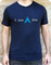 I use Arch btw navy organic t-shirt - Photo