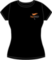 NetBSD heart fitted t-shirt