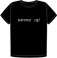 Never quit t-shirt (FW0364)