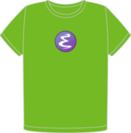 Emacs real green t-shirt (FW0676)