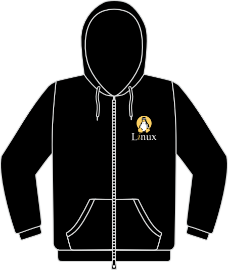 Linux sweatshirt | FreeWear.org