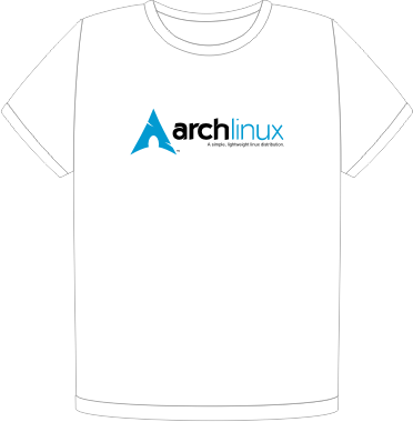 Arch Linux t-shirt