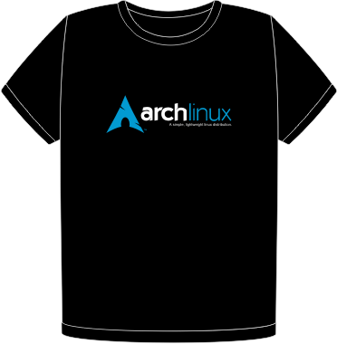 Arch Linux t-shirt