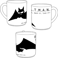 B.A.T.M.A.N mug