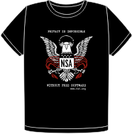 No-NSA t-shirt