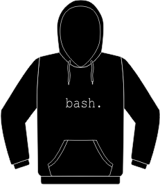 Sudadera BASH: #!/bin/bash