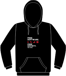Free Software & Free Society sweatshirt