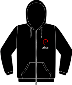 Debian sweatshirt