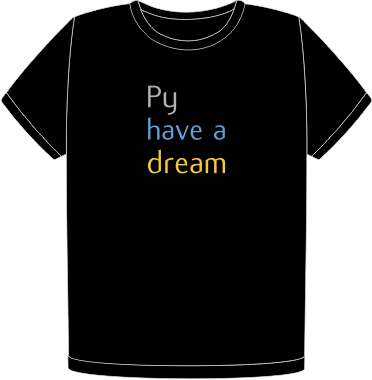 Camiseta Py have a dream
