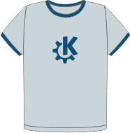 KDE Retro Ringer Organic t-shirt