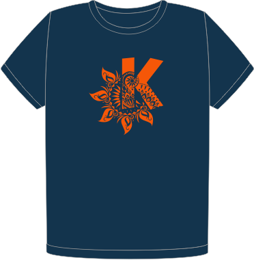KDE India Navy t-shirt