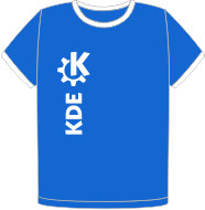 KDE Ringer t-shirt