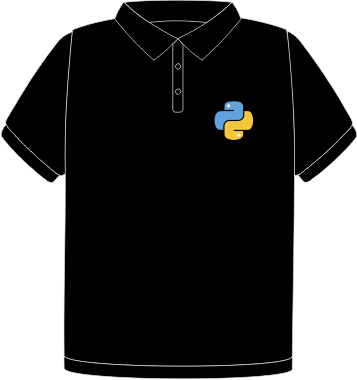 Python Only Logo polo