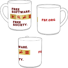 Free Software & Free Society mug