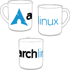 Arch Linux mug