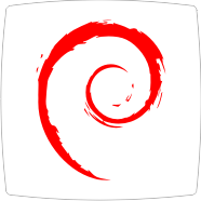 Debian Only Spiral cushion