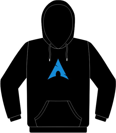 Arch Linux visible Logo sweatshirt