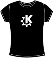 KDE fitted t-shirt