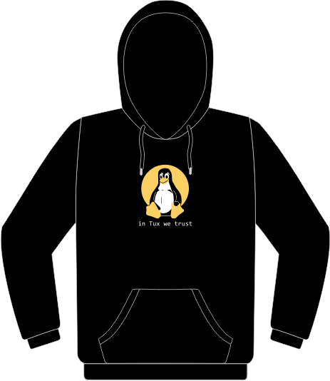 Sudadera In Tux we trust