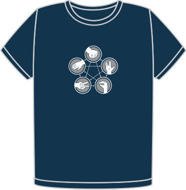 Camiseta RPSLS organic navy