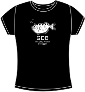 GNU GDB fitted t-shirt