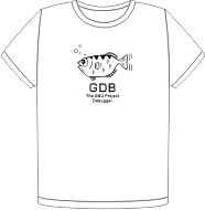 GNU GDB t-shirt