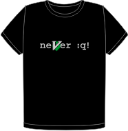 Camiseta Vim Never quit