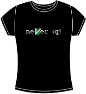 Camiseta Vim Never quit entallada
