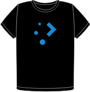 Plasma Desktop blue t-shirt