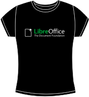 LibreOffice fitted t-shirt