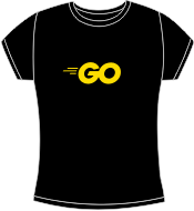 Go Yellow fitted t-shirt