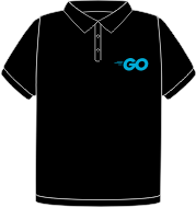 Golang Blue polo