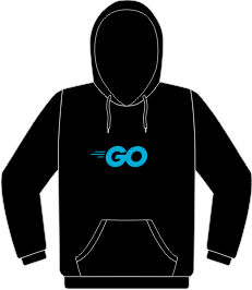 Golang Blue sweatshirt