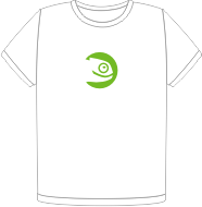 openSUSE Geeko t-shirt