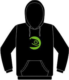 openSUSE Geeko sweatshirt