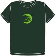 Camiseta openSUSE Geeko