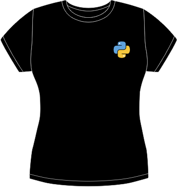Camiseta Little Python entallada