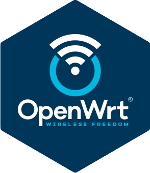 OpenWrt navy sticker