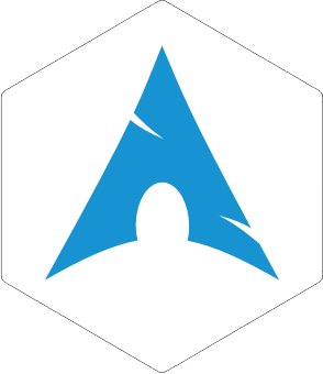 Arch only logo sticker