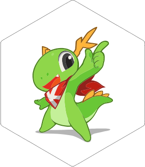 Konqi sticker