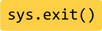 sys.exit() sticker