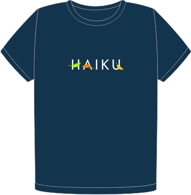 Haiku organic organic navy t-shirt