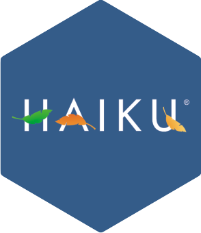 Pegatina Haiku