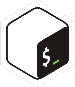 Pegatina BASH logo