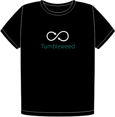 openSUSE Tumbleweed t-shirt