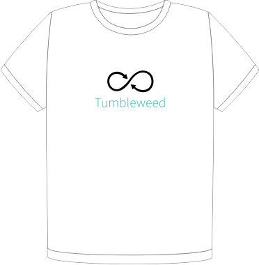 openSUSE Tumbleweed t-shirt