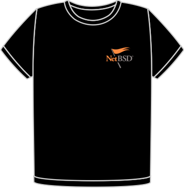 NetBSD heart t-shirt